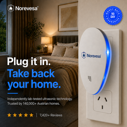 NOREVESA™ Upgraded Pest Repeller - Banish Roaches For Good