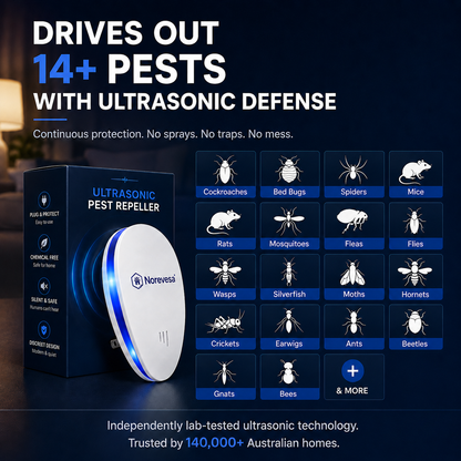 NOREVESA™ Upgraded Pest Repeller - Banish Roaches For Good