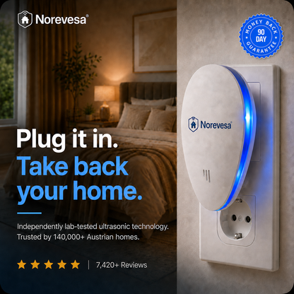 NOREVESA™ Ultrasonic Pest Repeller