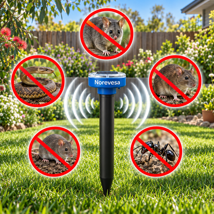 Norevesa™ Outdoor Protector — Repels Snakes, Rats, Mice & More